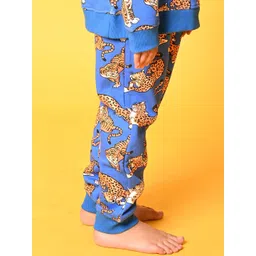 Anthrilo Boys Printed Fleece Joggers-picture-21