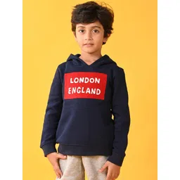 Anthrilo Boys Printed Hooded Fleece Sweatshirt-picture-13