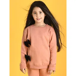 Anthrilo Girls Brown Sweatshirt-picture-40