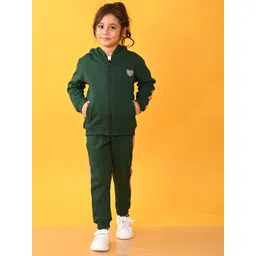 Anthrilo Girls Hooded Sweatshirt with Joggers-picture-42