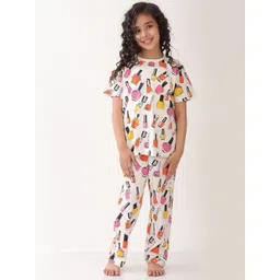 Anthrilo Girls Printed Night suit-picture-43