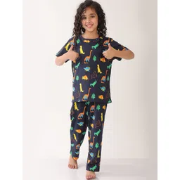 Anthrilo Girls Printed Night suit-picture-52