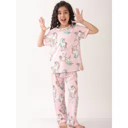 Anthrilo Girls Printed Night suit-picture-19