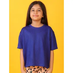 Anthrilo Girls Printed Pockets T-shirt-image-17
