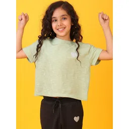 Anthrilo Girls Printed Pockets T-shirt-image-16