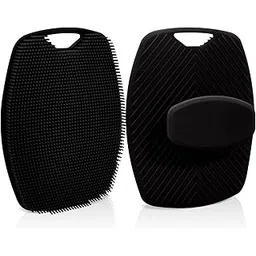 ANTIL'S Silicone Body Scrubber for Shower – Gentle Exfoliating Bath Brush with Soft Bristles & Non-Slip Ergonomic Handle – Deep Cleansing Body Exfoliator for Men & Women, Lather-Boosting Shower Brush-picture-11