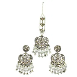 ANTIQUE JEWELLERY Contemporary Jhumkas Earrings-picture-13