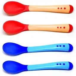 antoj Baby Silicone Temperature Sensing Infant Training Spoon, BPA Free Feeding Spoon- Silicon-picture-18