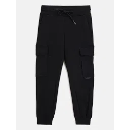 Antony Morato Boys Black Cotton Trackpants-image-35