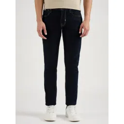 Antony Morato Fashion Blue Denim Slim Fit Solid Jeans-picture-12