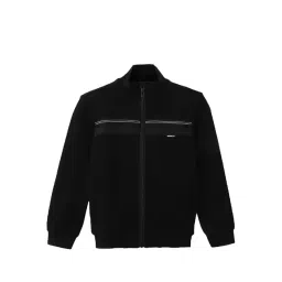 Antony Morato Kids Black Solid Jacket-picture-15