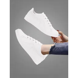 Antox Women White Casual Shoes-picture-21