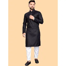 ANUJ FASHION Men Blended A-Line Kurtas-picture-23