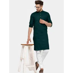 ANUJ FASHION Men Blended A-Line Kurtas-picture-15