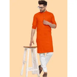 ANUJ FASHION Men Blended A-Line Kurtas-picture-33