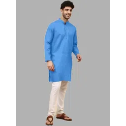 ANUJ FASHION Men Blended A-Line Kurtas-picture-40