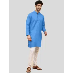 ANUJ FASHION Men Blended A-Line Kurtas-picture-27