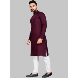 ANUJ FASHION Men Blended A-Line Kurtas-picture-13