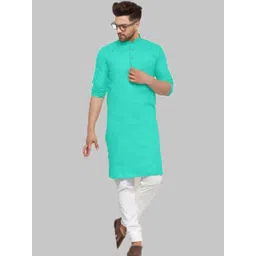 ANUJ FASHION Men Blended A-Line Kurtas-picture-27