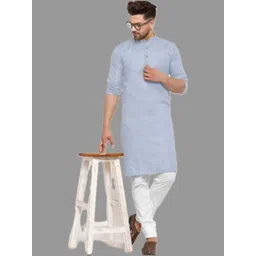 ANUJ FASHION Men Blended A-Line Kurtas-picture-10