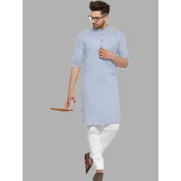 ANUJ FASHION Men Blended A-Line Kurtas-picture-30