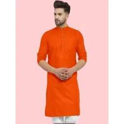 ANUJ FASHION Men Blended A-Line Kurtas-picture-28