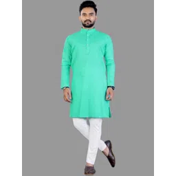 ANUJ FASHION Men Blended A-Line Kurtas-picture-41