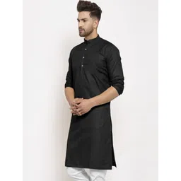 ANUJ FASHION Men Blended Straight Kurtas-picture-40