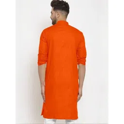 ANUJ FASHION Men Blended Straight Kurtas image 3