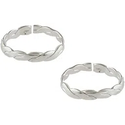 anuradha art jewellery Silver Finish Wonderful Designer Silver Toe Ring Bichudi for Women-picture-43