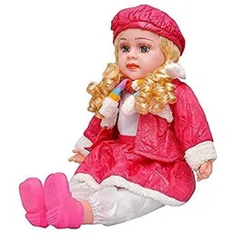 anushka toys Musical and Singing Poem Doll Baby Doll Play Set for Kids-picture-13