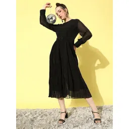 Anvi Be Yourself Black Striped Jumpsuit With Belt-picture-43