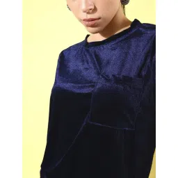 Anvi Be Yourself Blue Mini Co-ord Set image 4