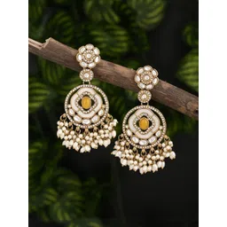 Anvik Gold-Plated Contemporary Drop Earrings-picture-40