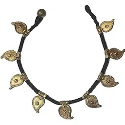 Anwesha Arts Exclusive Fashion Accessories - Traditional Ethnic Brass Beads Payal/Anklets (Handmade) For Women/Girls AACP-001-image-8