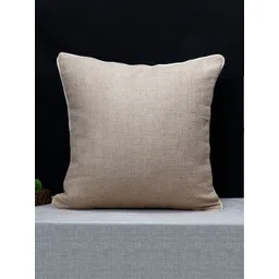 ANWYN Brown & Off White Square Cushion Covers-picture-34