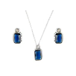 Anxvi Rhodium-Plated Brass Necklace-picture-37