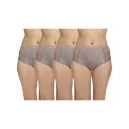 aoba Erotissch Pack Of 4 Grey Lace Thongs-picture-17