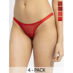 aoba EROTISSCH Pack Of 4 Lace Thongs Briefs PO4-7-picture-31