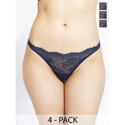 aoba EROTISSCH Pack of 4 Thong Briefs PO4-13-picture-29