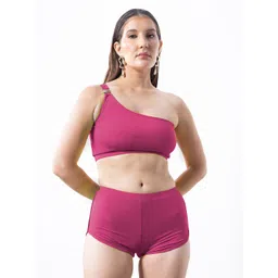 aoba EROTISSCH Women One Shoulder Bikini Swimwear-picture-21