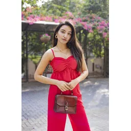 aoba EROTISSCH Women Red Top With Trousers Co-Ords Set-picture-18