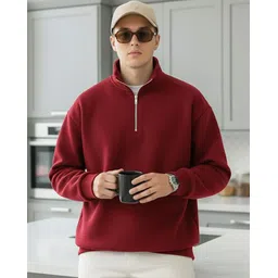 Men Full Sleeve Solid Sweatshirt-image-41