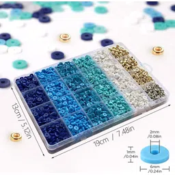 aordey Kids DIY Jewelry Making Kit, Plastic Beads for Crafts, Unicorn Theme, Ages 4-7-picture-10