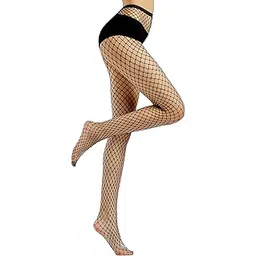 aoun&houn Stockings for Women High Waist Sexy Fishnet Stockings Thigh High Pantyhose Fishnet Tights-picture-12