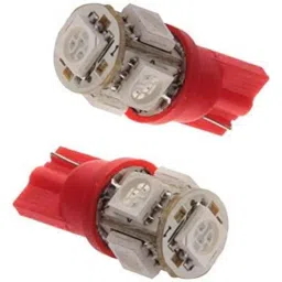 AOW 5 SMD (RED) LED Parking Bulb Pilot Light/License Plate car Lights for Nissan Micra (PAIR/DC-12V)-picture-21