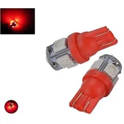 AOW 5 SMD (RED) LED Parking Bulb Pilot Light/License Plate car Lights for Toyota Land Cruiser Prado (PAIR/DC-12V)-picture-19