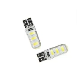 AOW 6 SMD (Blue) Gel LED Parking Bulb Pilot Light/License Plate car Lights For Nissan Evalia (Pair/12V)-picture-42