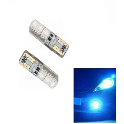 AOW 6 SMD (Blue) Gel LED Parking Bulb Pilot Light/License Plate car Lights For Tata Sumo Victa (Pair/12V)-picture-45