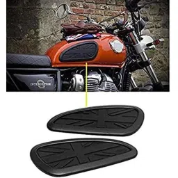 AOW Anti Slip Fuel Tank Knee PAD Universal for Interceptor 650, Matte Black-picture-38